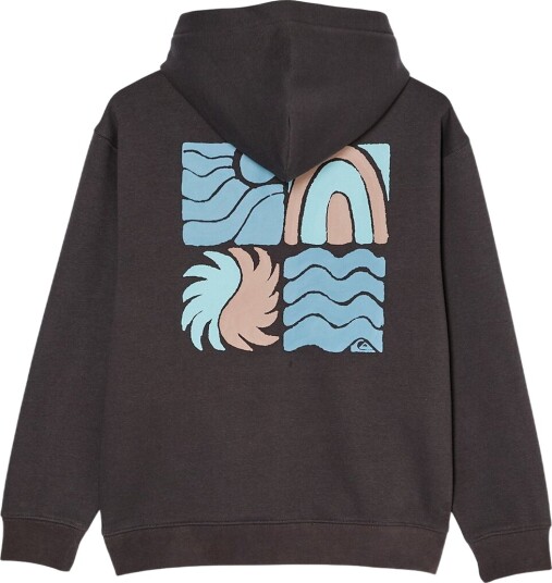 Quiksilver Hettegenser Tarmac Quiksilver 14 år (164) Hettegenser Grå Svart