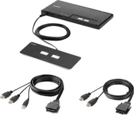 Belkin Modular Secure Dual Head KVM F1DN202MOD HH 4 Belkin Modular Secure Dual Head KVM F1DN202MOD HH 4