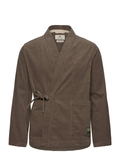 Anerkjendt Akjesper Cord Kimono Khaki green XL
