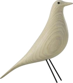 Eames House Bird ash cotton white