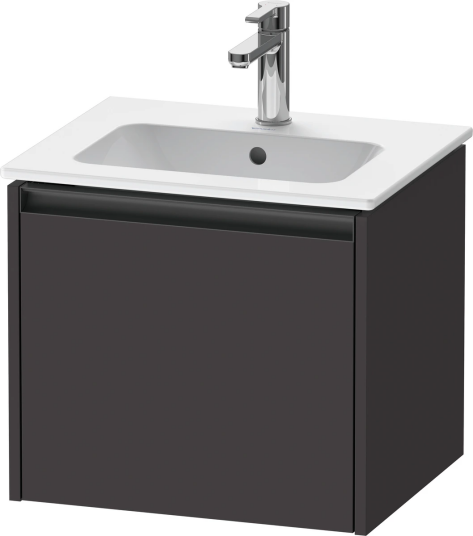 Duravit Ketho.2 Servantskap 1 Skuff 510x420 mm Grafitt Matt