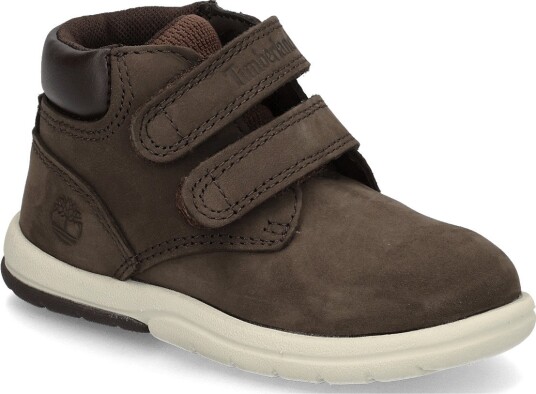 Timberland Mid Hook & Loop Boot   DARK BROWN   11.5 C