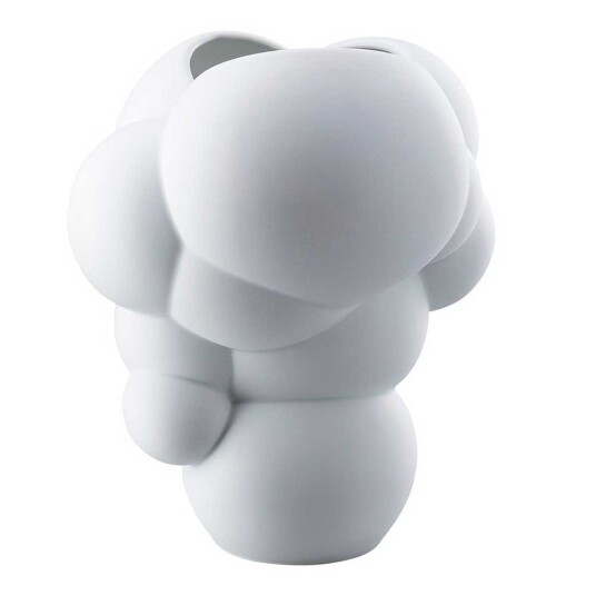 Rosenthal  Skum vase 26 cm matt hvit matt