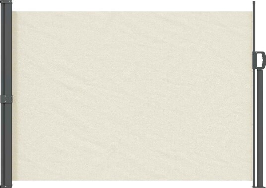 vidaXL Utklappbart side markise 140 x 300 cm 100% polyester jern stål