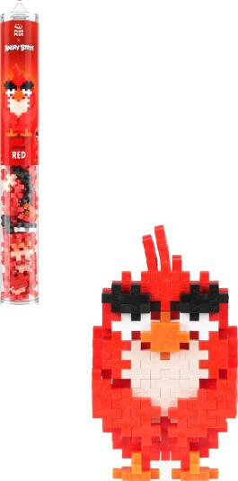 Plus Plus Angry Birds Movie Sett med Byggeklosser Red 110 Deler