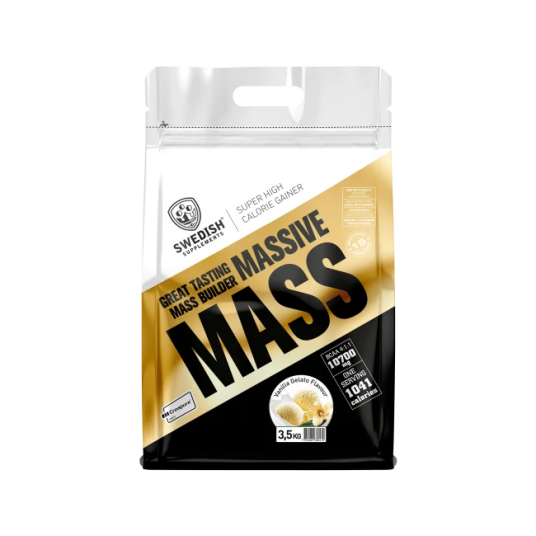 Swedish Supplements Massive Mass 3.5kg - Vanilla Gelato Cream Swedish Supplements Massive Mass 3.5kg - Vanilla Gelato Cream