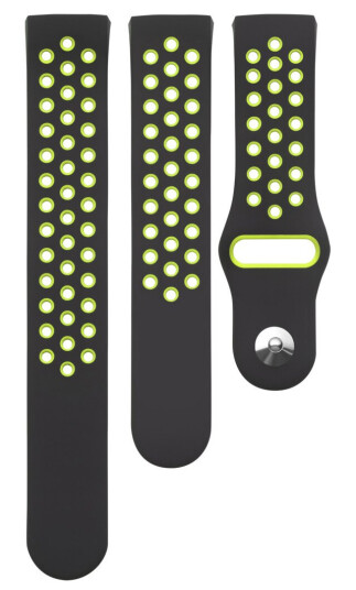 TRIACLE SPORT-REM FITBIT CHARGE 3/4 SVART/GRØNN