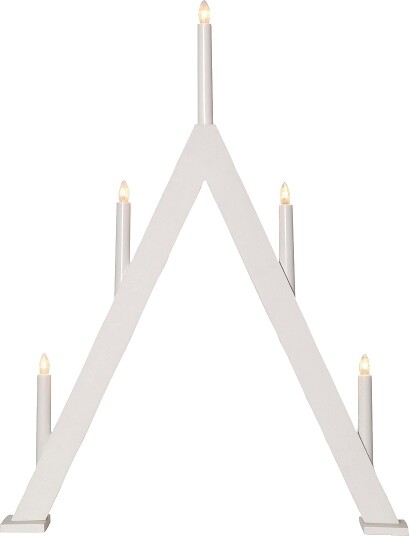 Star Trading   Lysestake Albo høyde 66 cm   Hvit