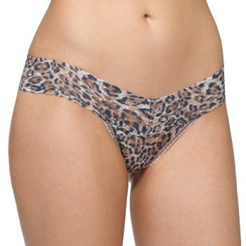 Hanky Panky Truser Low Rise Thong Leopard Leopard nylon One Size Dame Hanky Panky Truser Low Rise Thong Leopard Leopard nylon One Size Dame