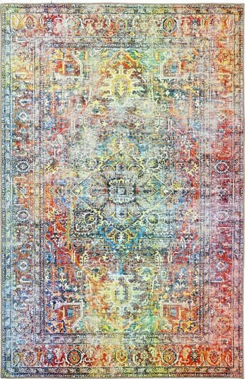 Flatvevd teppe Oriental Rainbow multi Størrelse: 190 x 280 cm