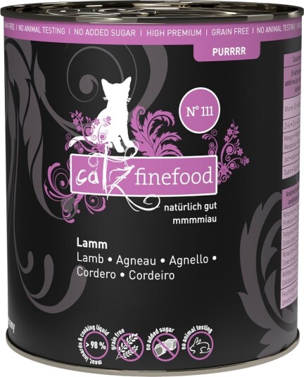 Catz Finefood Purrrr Lam 6 X 800 G
