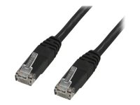 X-Shield - Koblingskabel - RJ-45 (hann) til RJ-45 (hann) - 1.5 m - UTP - CAT 6 - halogenfri, formstøpt - svart