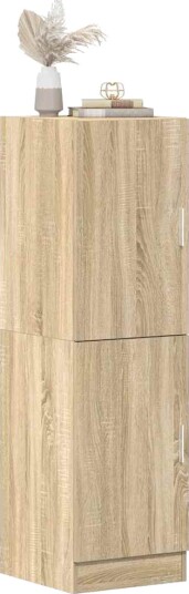  Kjøkkenskap sonoma eik 38x41,5x131,5 cm konstruert tre 8721158651457