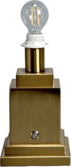 Von Norten   Athena bordlampe oppladbar 20 cm gull