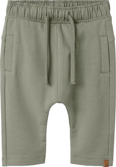 Lil Atelier Lil’ Atelier Omads loose sweat pant – seagrass 68