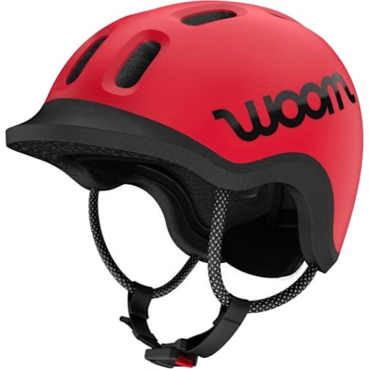 Woom 3.0 Sykkelhjelm for barn Red Red M // 53-57 cm