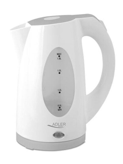 Adler Vannkoker Electric Kettle - Hvit - 2000 W
