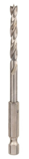 Bosch Trespiralbor med 1/4"-sekskanttange 5 x 52 x 99 mm