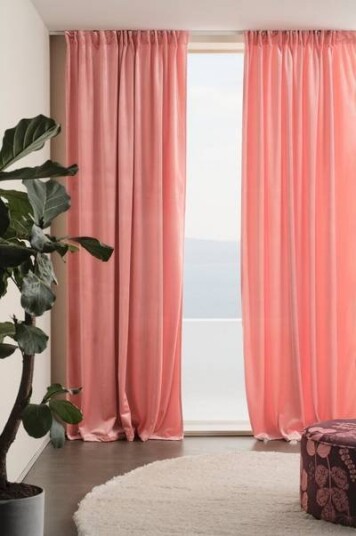 Jotex SIMONE RECYCLED gardin med multifunksjonsbånd 2-pk 1688160-11-250 1688160-11-300