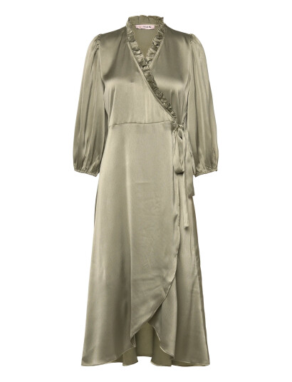 A View Peony 3/4 Sleeve Dress Khaki green 36