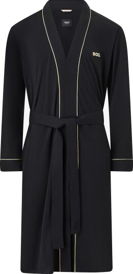 BOSS Morgenkåpe Xmas Kimono Svart