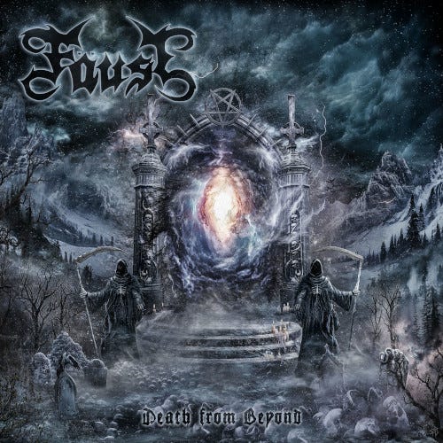 Fäust Frankrike Death From Beyond LP/Vinyl