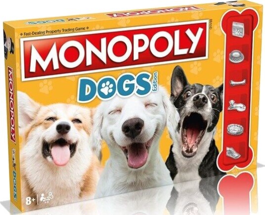 Winning Moves Monopoly Dogs Edition English Winning Moves Monopoly Dogs Edition English