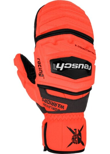 Reusch Worldcup Warrior GS Mitten black/fluo red