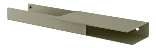 Muuto Folded platform hylle 62 x 5,4 cm Oliven