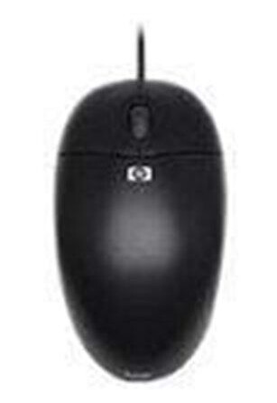 HP USB Optical Mouse - Mus - Optisk -