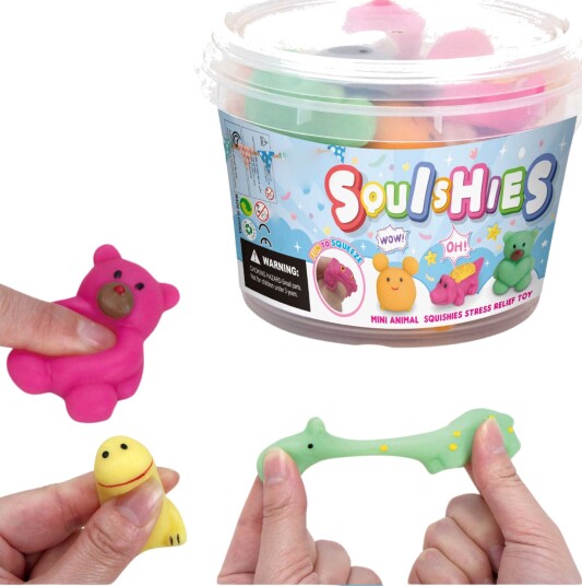 Suntoy Squishier Mochis 12-Pakning