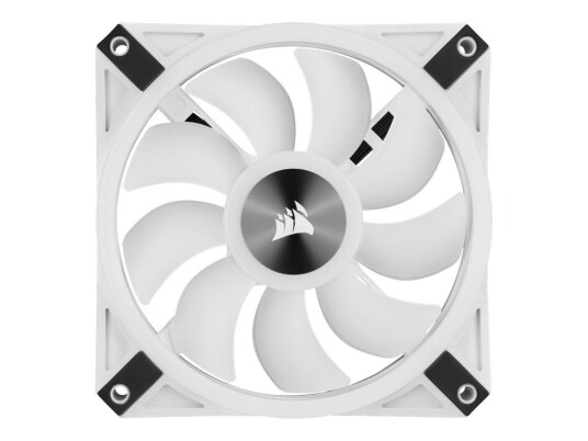 Corsair iCUE QL120 RGB 120mm Kabinettvifte med PWM-styring Hvit Corsair iCUE QL120 RGB 120mm Kabinettvifte med PWM-styring Hvit