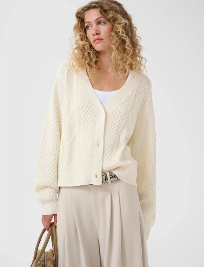 Gestuz Gzthilla Cardigan Cream XL Gestuz Gzthilla Cardigan Cream XL