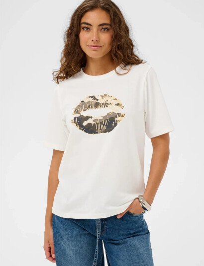 Culture Cudorit Gith T Shirt Cream L Culture Cudorit Gith T Shirt Cream L