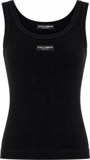Dolce & Gabbana Dame Topper Svart L, Dolce & Gabbana Dame Topper Svart L,