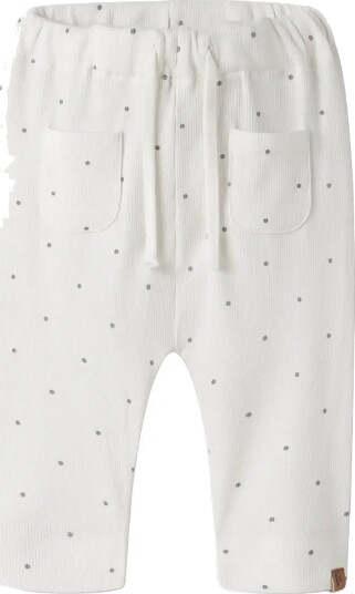 Lil"Atelier Nbmgago Kem Loose Pant Lil Noos White 74
