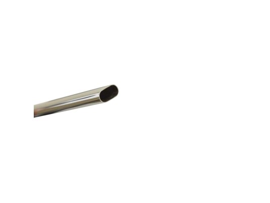 Ovalt Stålrør 30X15 Mm Ø1000 Mm Krom Ovalt Stålrør 30X15 Mm Ø1000 Mm Krom