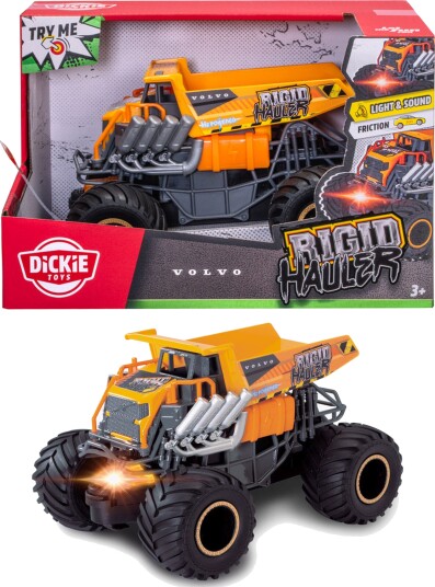 Dickie Toys Volvo Rigid Hauler Gruvelastebil