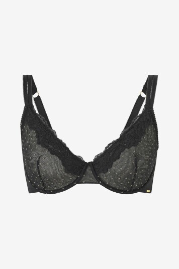 Dorina Spile BH Origins shimmer Dot Svart