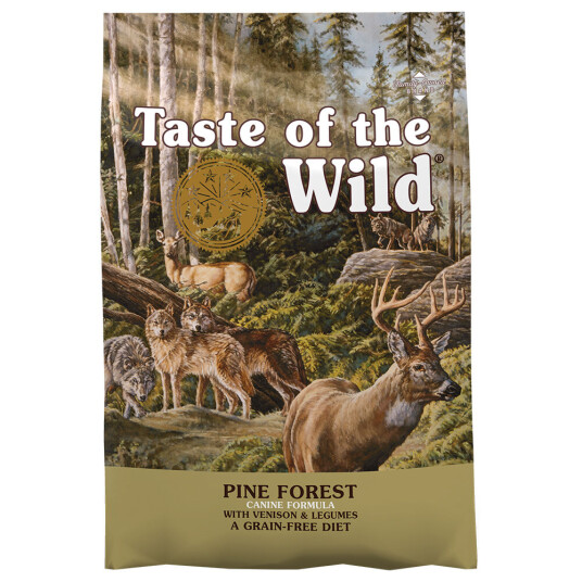 Hundemat Taste of the Wild Pine Forest Tørrfôr 12,2 kg med Lam og Hjort