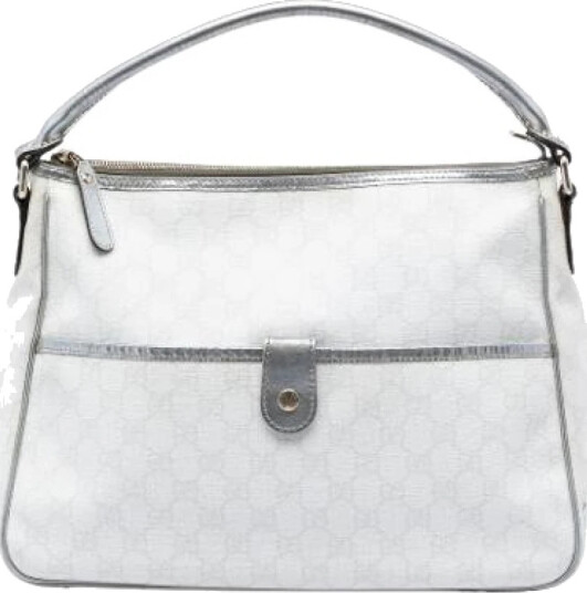 Gucci Vintage Dame Hvit Gucci Vintage Dame Hvit