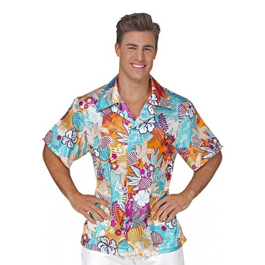 Widmann S.r.l. Hawaiiskjorte Herre - X-Large Widmann S.r.l. Hawaiiskjorte Herre - X-Large