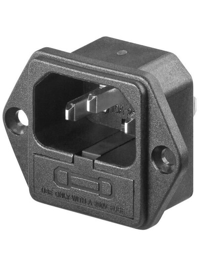 Pro AC chassis plug with fuse Pro AC chassis plug with fuse
