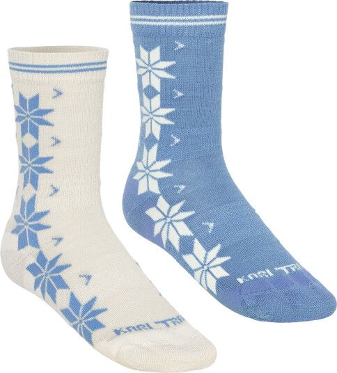 Kari Traa Women"s Vinst Sock 2 pack Ocean 36 38