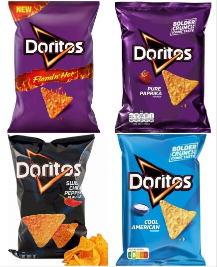 Taste Them All    Doritos Tortillachips   Fire Smaker   Pakketilbud