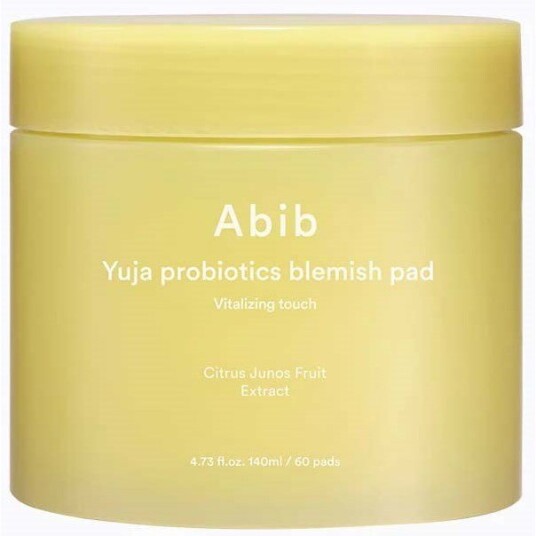 Abib Yuja Probiotics Blemish Pad Vitalizing Touch 140 g Abib Yuja Probiotics Blemish Pad Vitalizing Touch 140 g