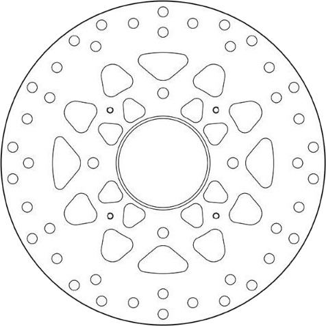 Bremseskive BREMBO 68B407M6