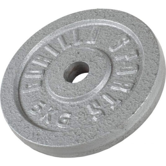 Gorilla Sports Viktskivor IRON Silver Gorilla Sports Viktskivor IRON Silver