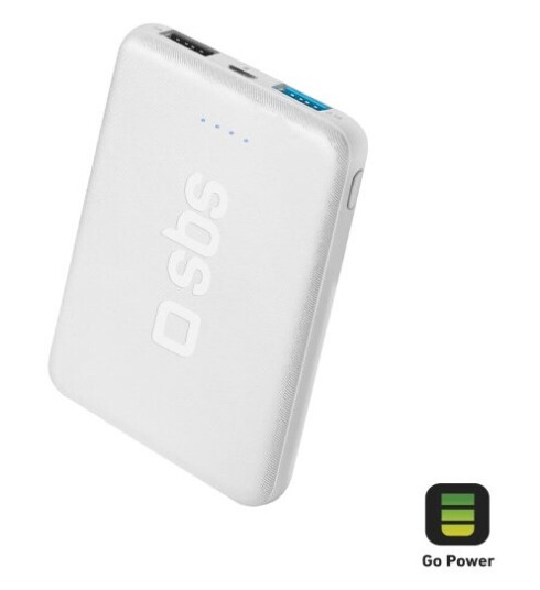 Sbs Tebb5000pocw, 5000 Mah, Litiumpolymer (Lipo), Hvit
