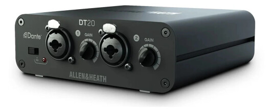 Allen & Heath A&h; Dante Input Interface - 2 In No Hardware Inc Psu